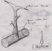 A rejected design, sketched by Hugo Elias