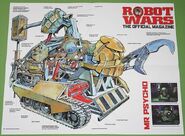 Cutaway poster from Robot Wars: The Official Magazine