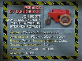 Prince of darkness stats