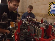 TCinsidesinsulated.jpg (257 KB) The team insulate the robot's internals with foil