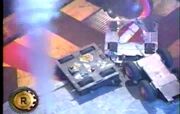 Sir Force A Lot takes damage from Matilda