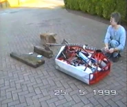 The Steel Avenger's first ever axe test