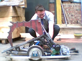 King Ludd under construction