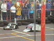Onslaught and Chaos 2 fight at a live event in 2000