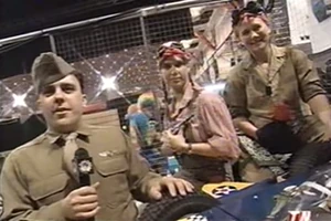 Team Thunderbolt with Rosie the Riveter