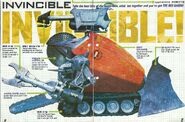 The Red Baron in the Robot Wars Magazine