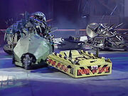 Panic Attack rams Sgt