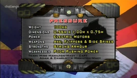 Pressure stats