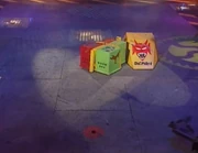 The Mule pushes Demon towards the PPZ