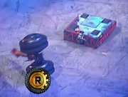 Tornado sends Stinger flailing away after using its drum