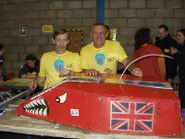 G-Man with Lee and Mick at War In The Wolds 2002