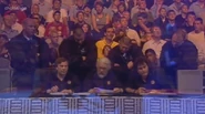 The bouncers stand over the Judges