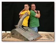 Craig & Chris Danby with TX-108 in 2006