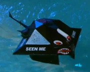 Stealth Stingray, in action during its Techno Games 2002 Swimming heat