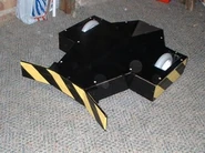 The unnamed football robot Team Thorak built