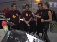 The Steel Avenger in Series 3 with the broad axe head, before Round 2