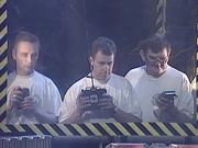 The team at the controls of Facet