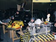 Behemoth with Plunderbird 4 at a convention in 2002