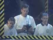 Chris Sherwood at the controls of Sonic