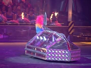 The Steel Avenger in the arena in Series 4