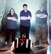 Team Toon approach the arena