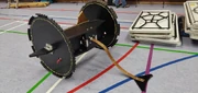 Zadkiel at Extreme Robots Portsmouth, May 2022 (tail)