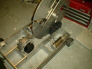 259 early in construction; note the reuse of Bone's blades for a temporary disc