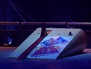 The Big Cheese in the arena