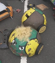 Jamie McHarg's restoration of Milly-Ann Bug at RoboNerd 2019