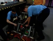 Roadblock is tested before the heat final