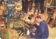 SgtbashS6.png (390 KB) Sgt. Bash getting worked on backstage at the recording of Series 6