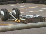 Stinger fights Tornado at Wilson's Day 2000