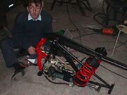 Diotoir during construction