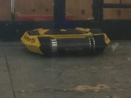 Sabretooth in the test arena for Series 10