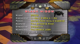 Black widow stats