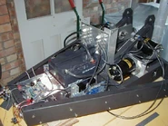 Vader during construction