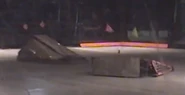 Artros (right) fighting its teammate, The Defyer, at a WBX event in 2006