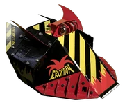 Eruption with the 'Drum of Death' attachment (Series 9)