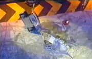 Twister is flipped over