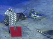 Gladiator is upended by Argh!