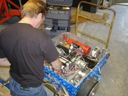 The insides of Infinity