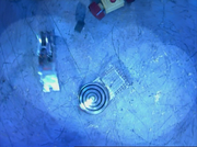 Hypno-Disc tears one of Ming 3's wheels off