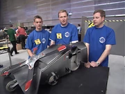 Darke Destroyer with the team in Series 3