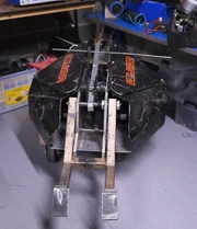 Oblivion in the pits during MechMania - Duel of the Crates, March 2025