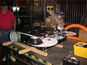 Shuriken in the pits