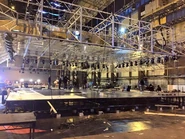 The final stages of construction