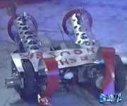 Rear view of Techno Trousers