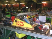 Ka-Pow! being worked on during a live event