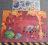 The transfers and battle scene