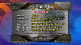 Mantis stats